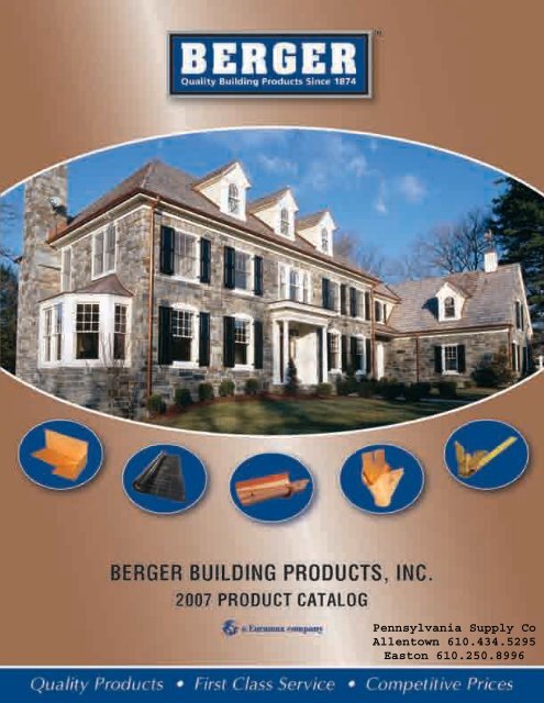 Berger Bros Gutters & Snow Guards - PA Supply Company